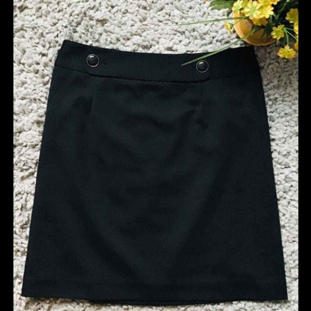 Ann Taylor LOFT Black Skirt